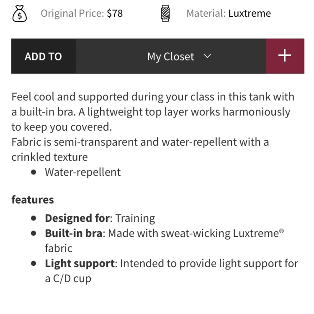 🍋 Lululemon Twist Around 2in1 Tank - Picture 3 of 10